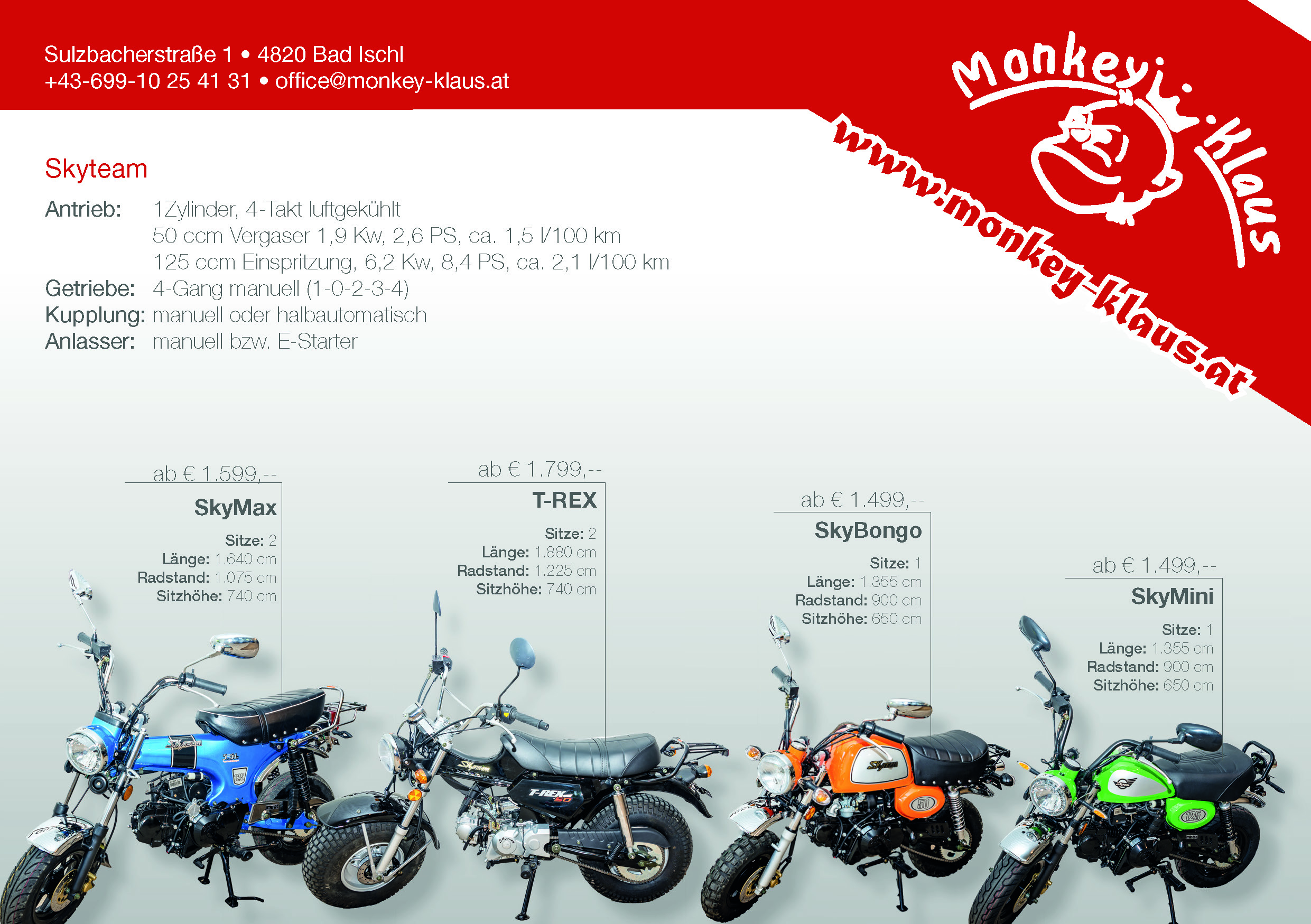 Monkey Klaus Flyer